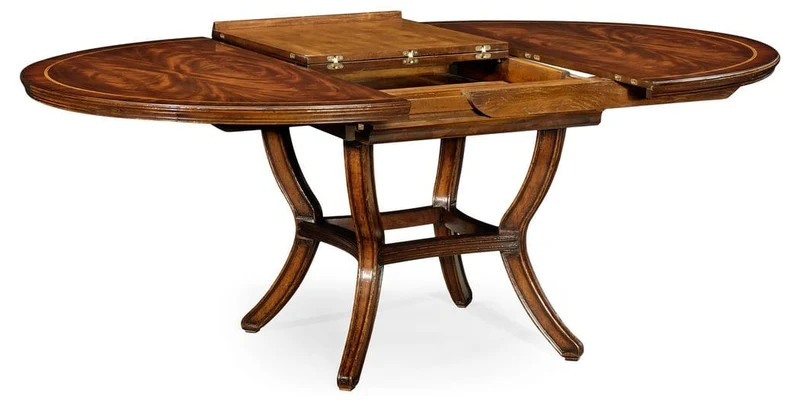 Extending 54" Mahogany Dining Table 137-195cm