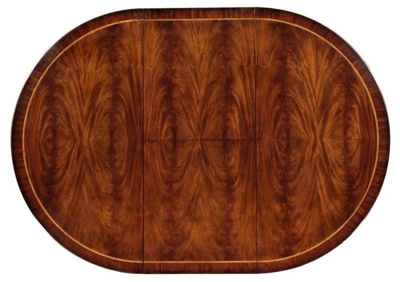 Extending 54" Mahogany Dining Table 137-195cm