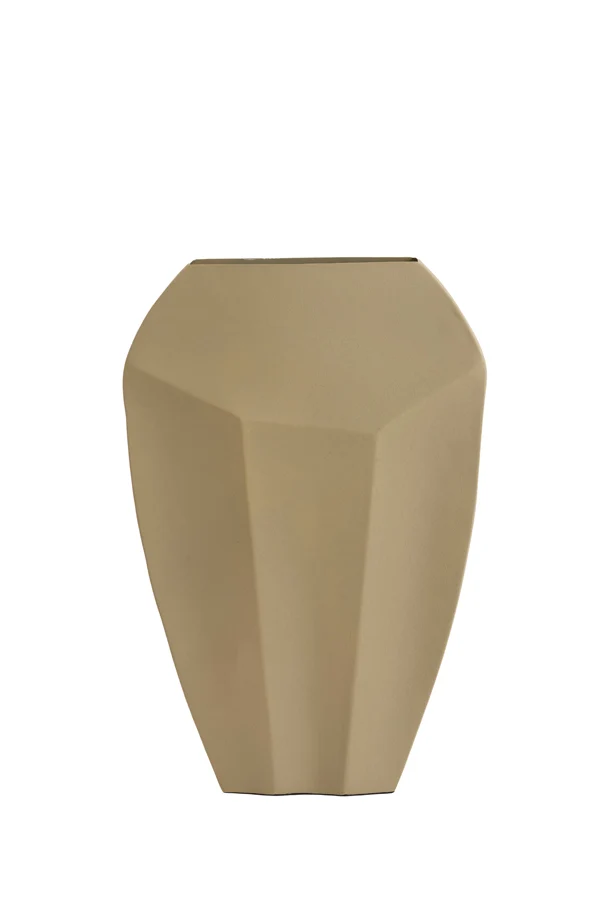 Vase deco 30x13x45 cm CORDOBA matt brown-grey
