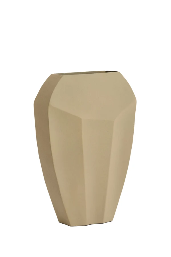 Vase deco 30x13x45 cm CORDOBA matt brown-grey