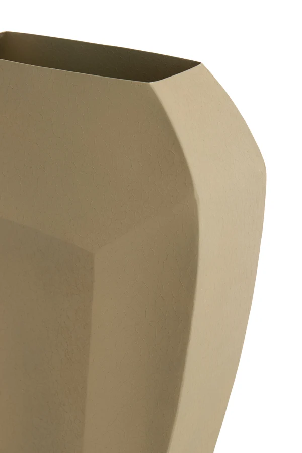 Vase deco 30x13x45 cm CORDOBA matt brown-grey