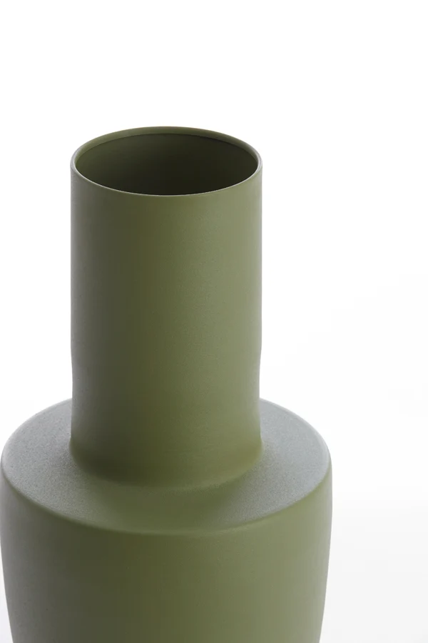 Vase deco 29x55 cm DATUH olive green