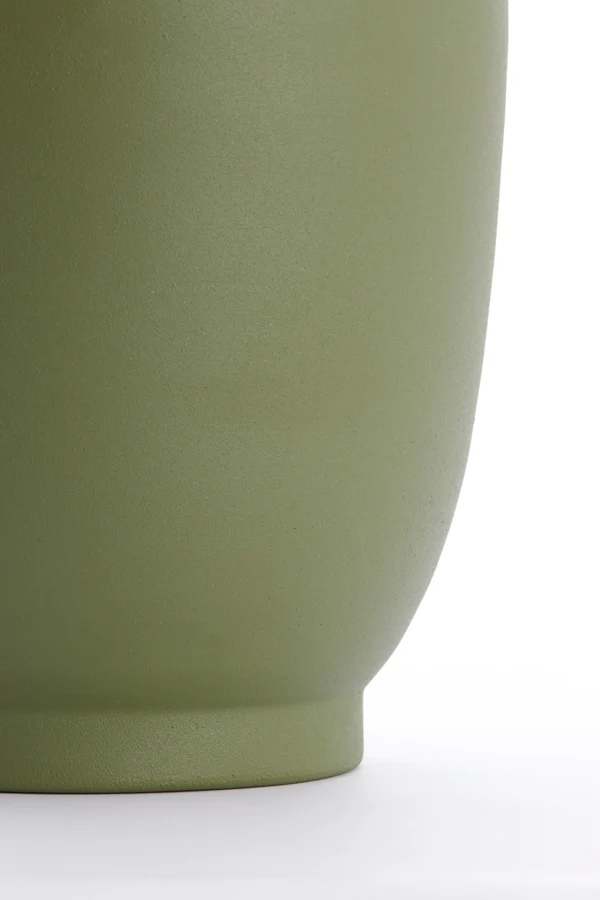 Vase deco 29x55 cm DATUH olive green