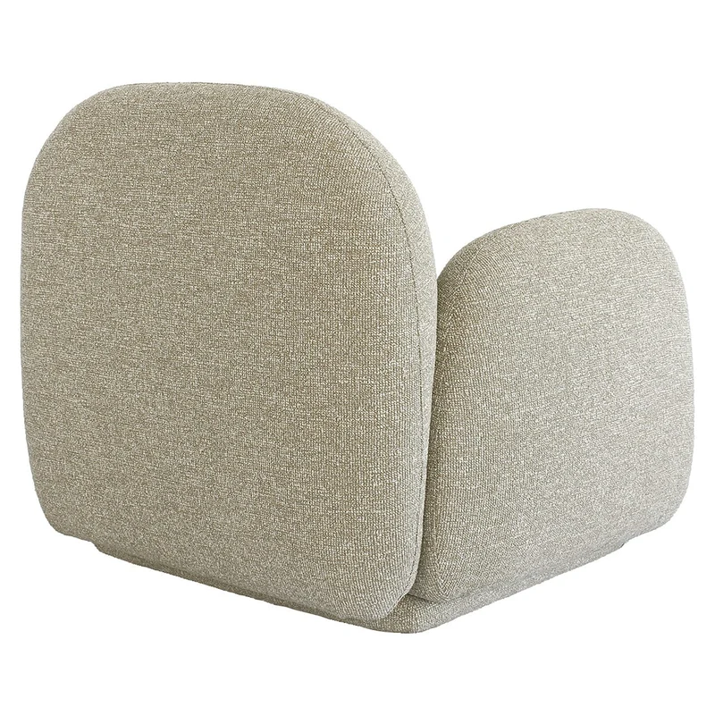 Lounge chair Roxy lodge beige fire retardant