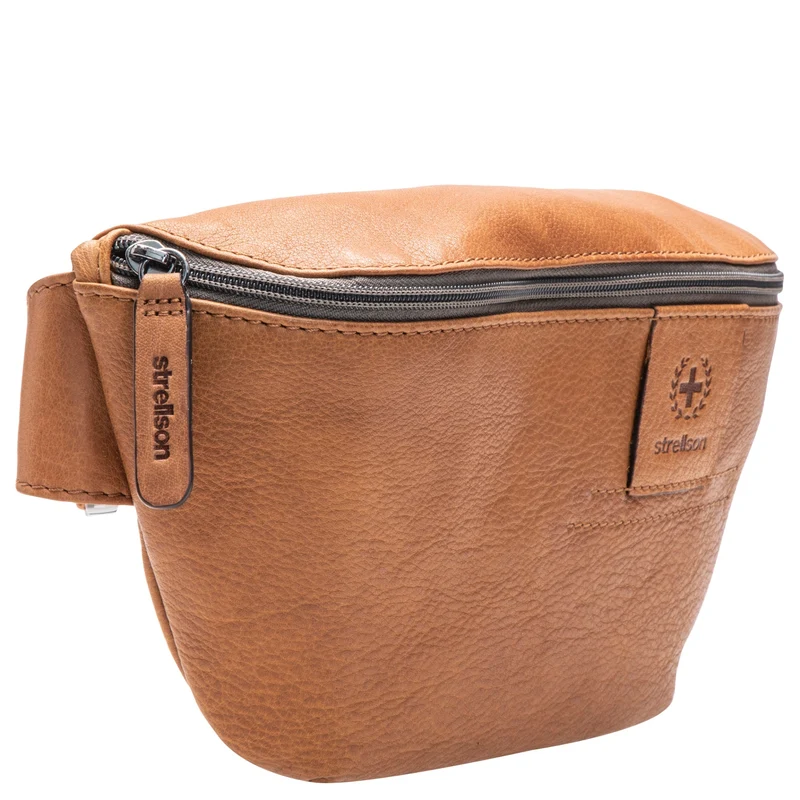 Strellson Hyde Park Curt - Riñonera 28 cm (cognac)