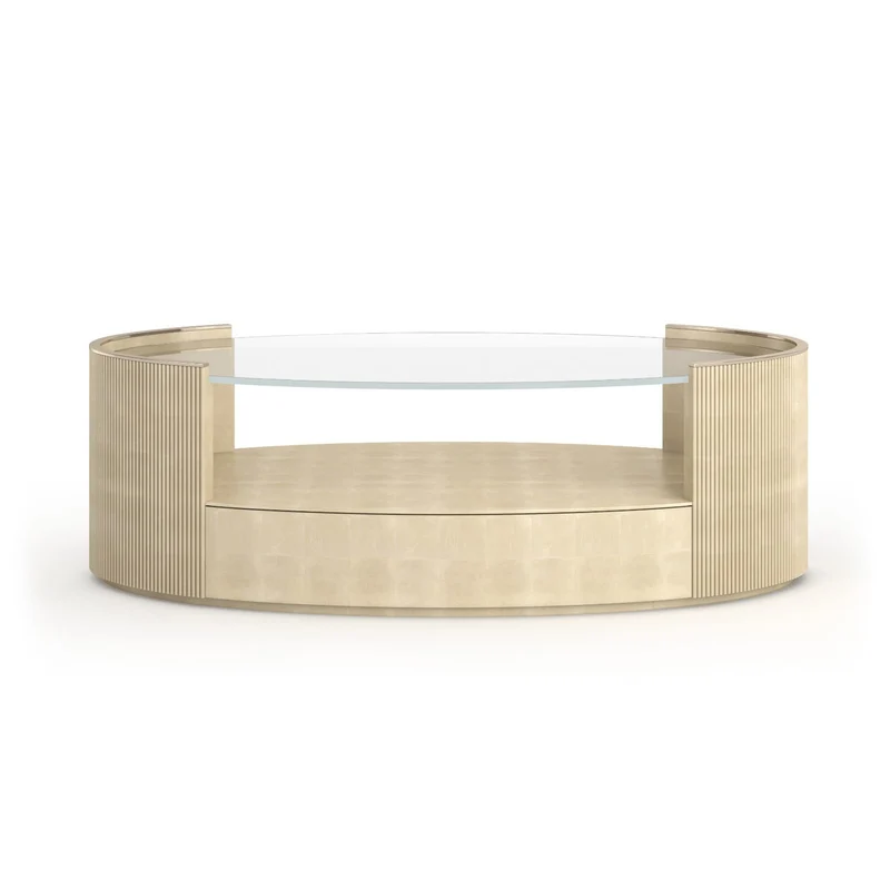 Love Oval Coffee Table in Oracle