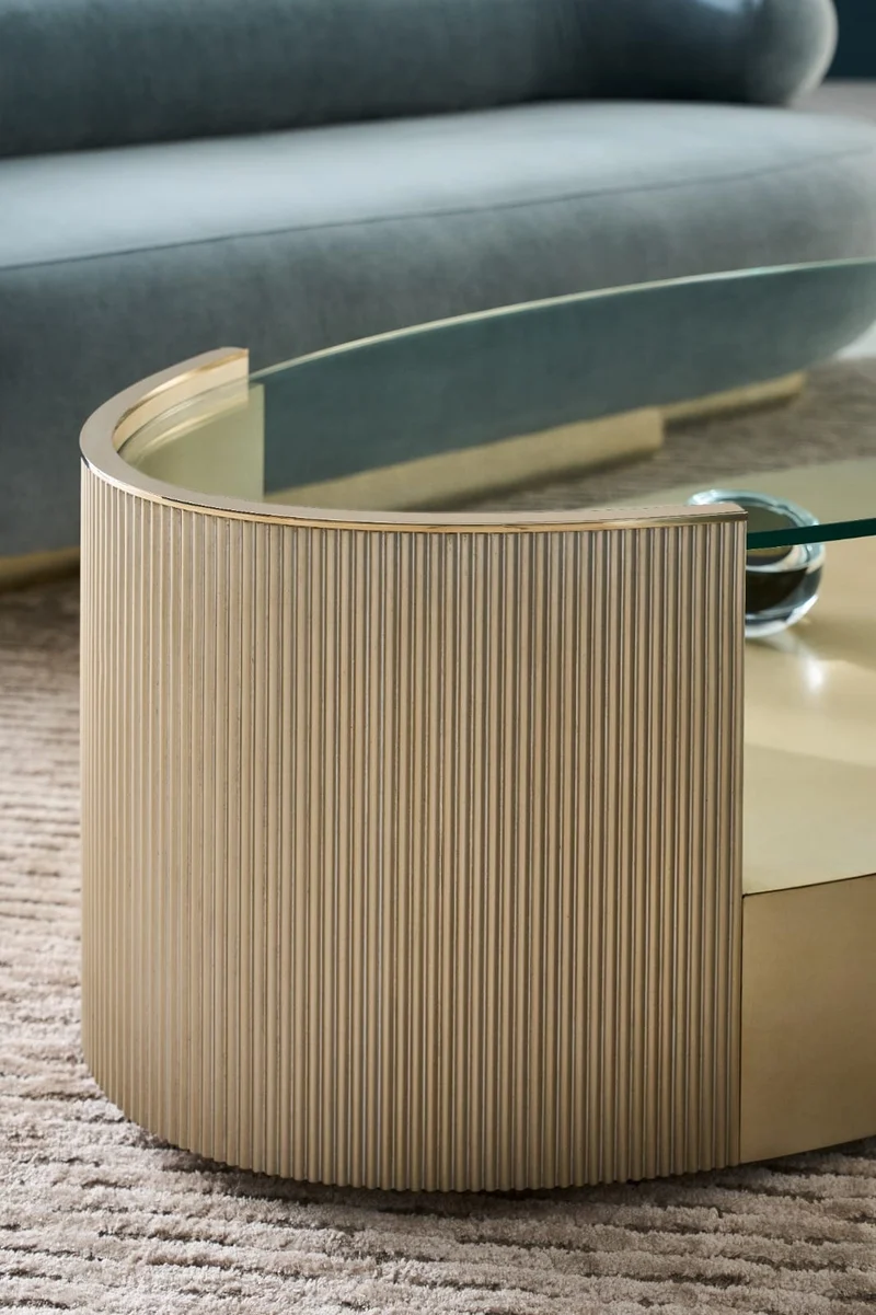 Love Oval Coffee Table in Oracle
