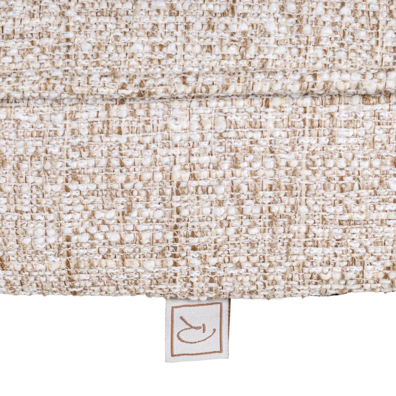 Dining chair Mori cream tweed fire retardant