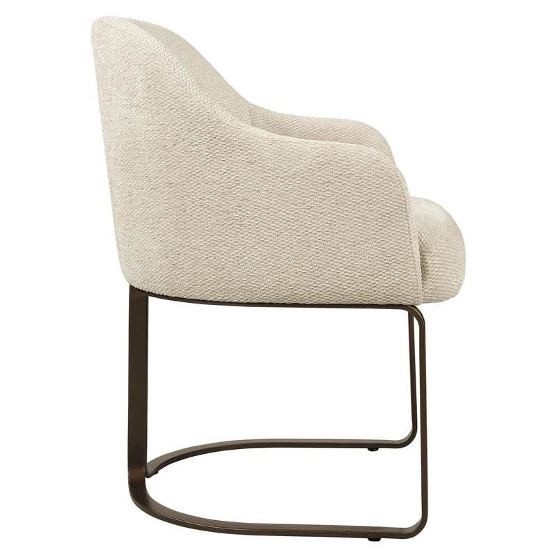Dining chair Hadley natural boldweave fire retardant