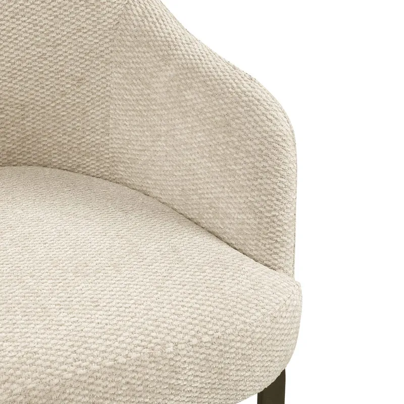 Dining chair Hadley natural boldweave fire retardant