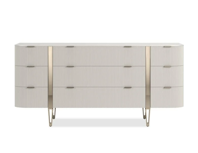 Love At First Sight Dresser in Matte Pearl - Small