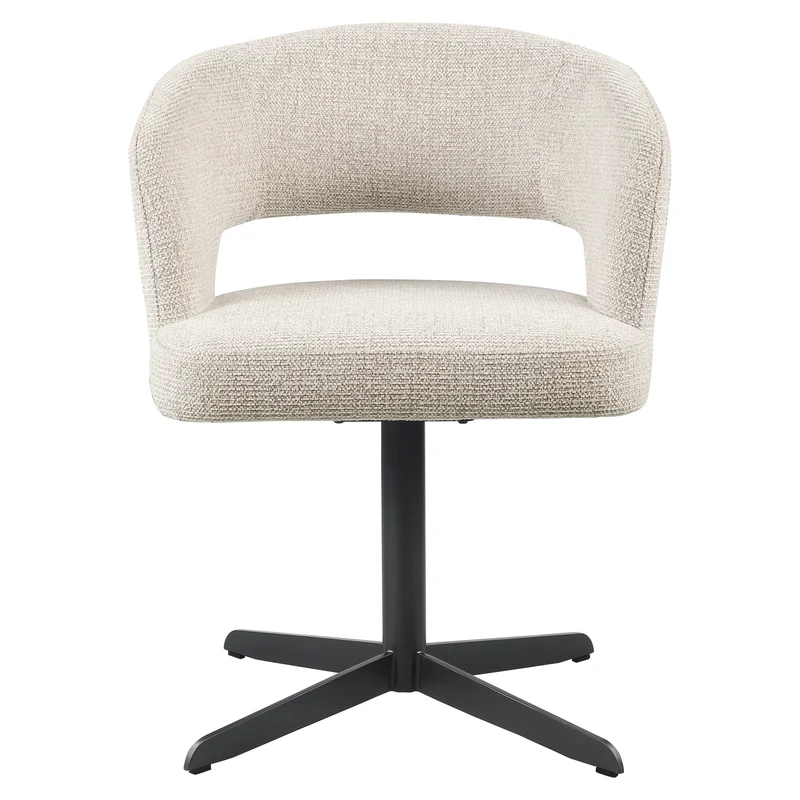 Dining chair Blanca natural fancy fire retardant