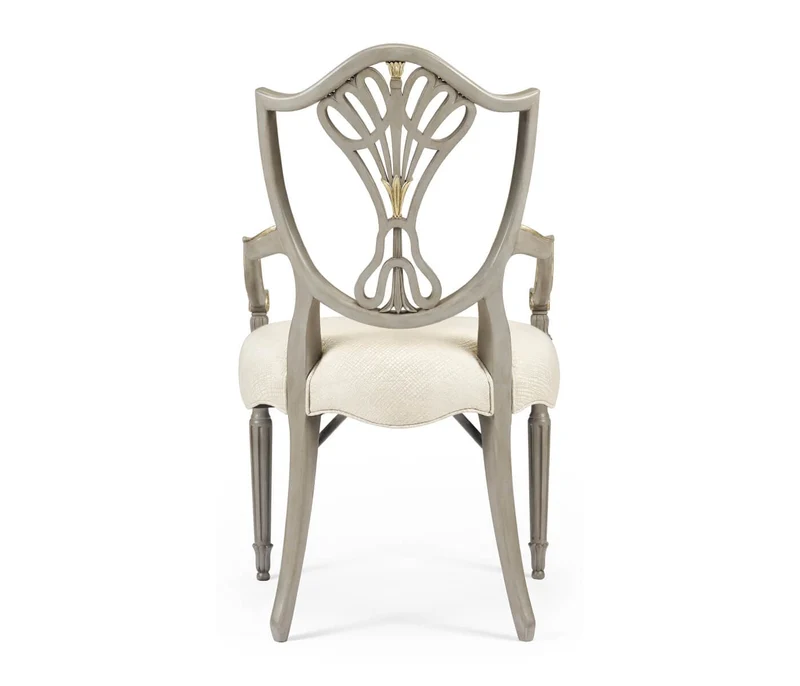 Buckingham Shield Back Arm Chair