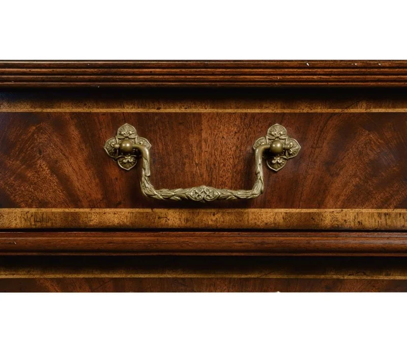 Buckingham Mahogany Chest of Drawers with Concave Profile