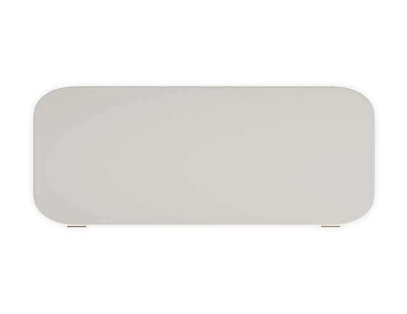 Lady Love Desk / Dressing Table in Matte Pearl