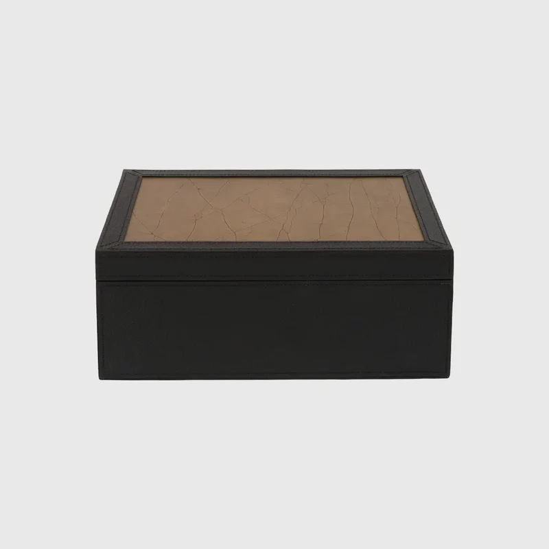 Arno Box Black Leather | OUTLET