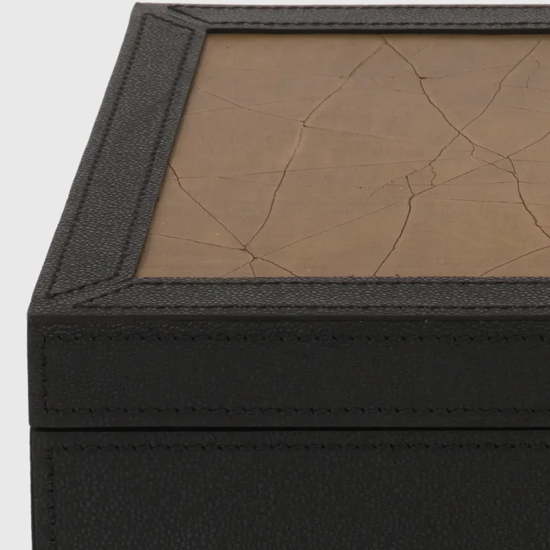 Arno Box Black Leather | OUTLET