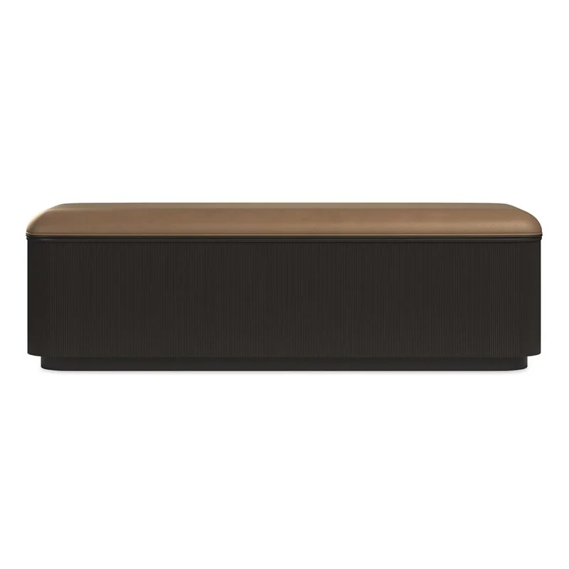 For The Love Of Bed Bench in Chocolate