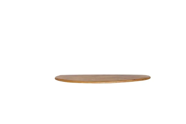 Wall shelf 70x17x3 cm GINOSU oil brown