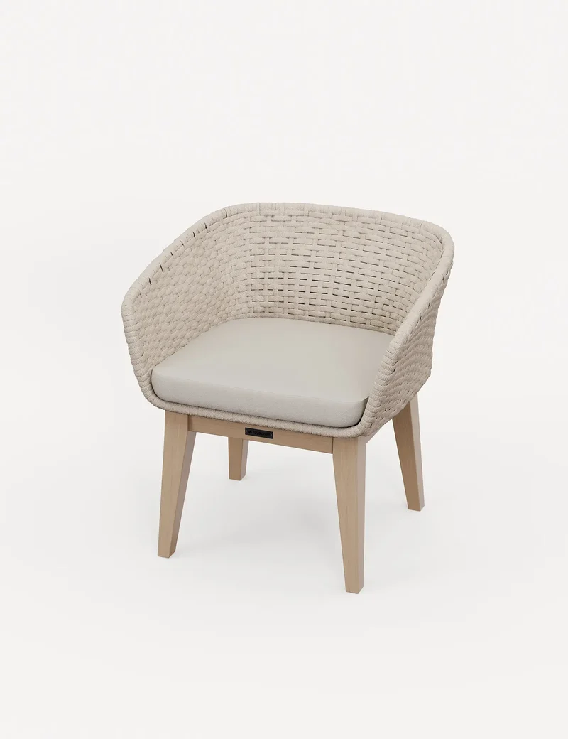 Roma 2 Seater Round Sunray Bistro Set with Eden Dusk Chair