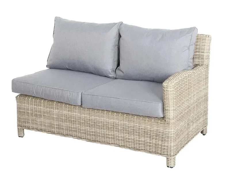 Wentworth 8 Seater Deluxe Modular Corner Dining & Lounging Set with Square Fire Pit Table