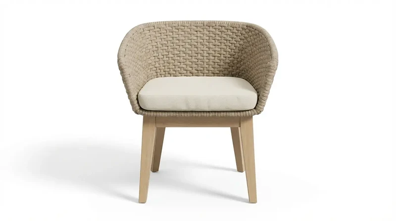 Roma 2 Seater Round Sunray Bistro Set with Eden Dawn Chair