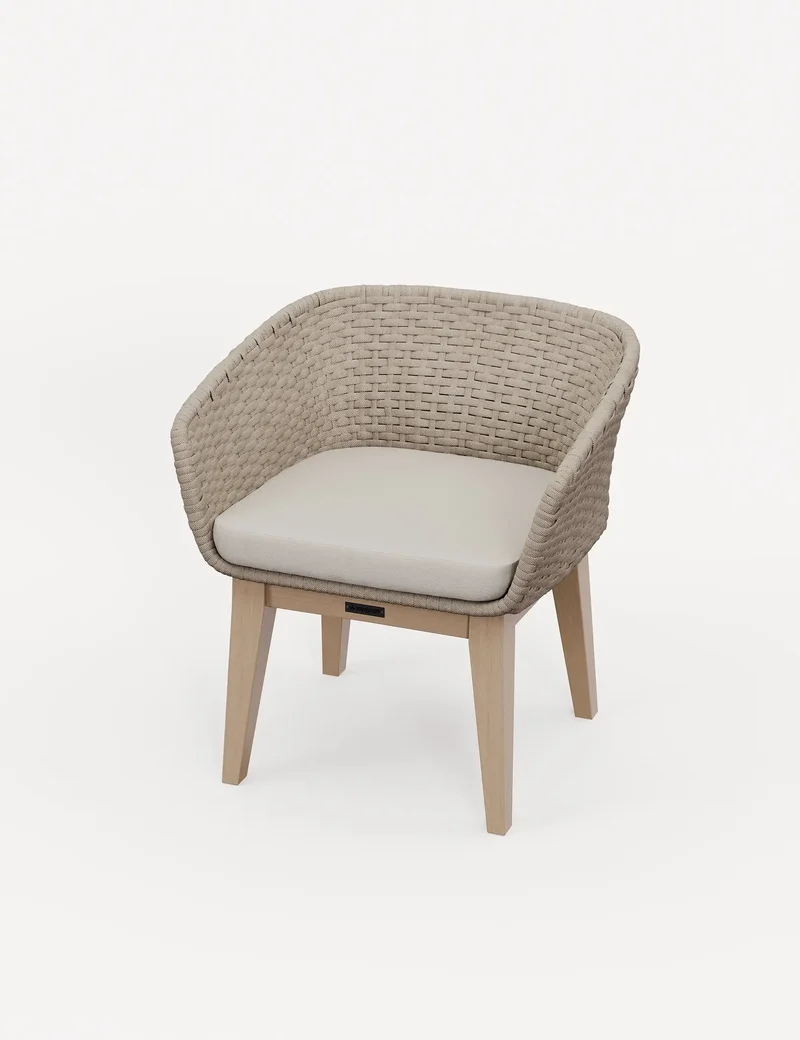 Roma 2 Seater Round Sunray Bistro Set with Eden Dawn Chair