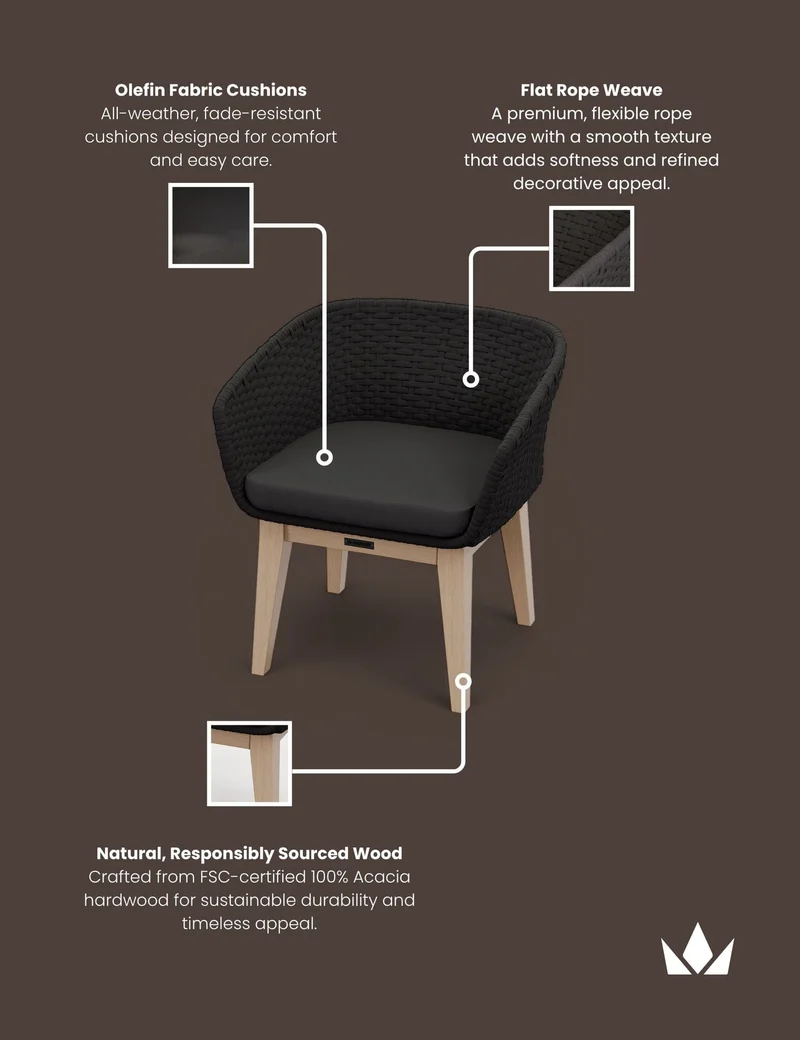 Eden Night Chair - Set of 2