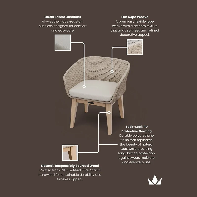 Eden Dawn Chair - Set of 2