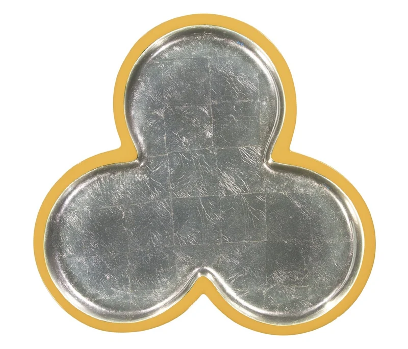 Accent Table Trefoil Cut Out - Peking Yellow