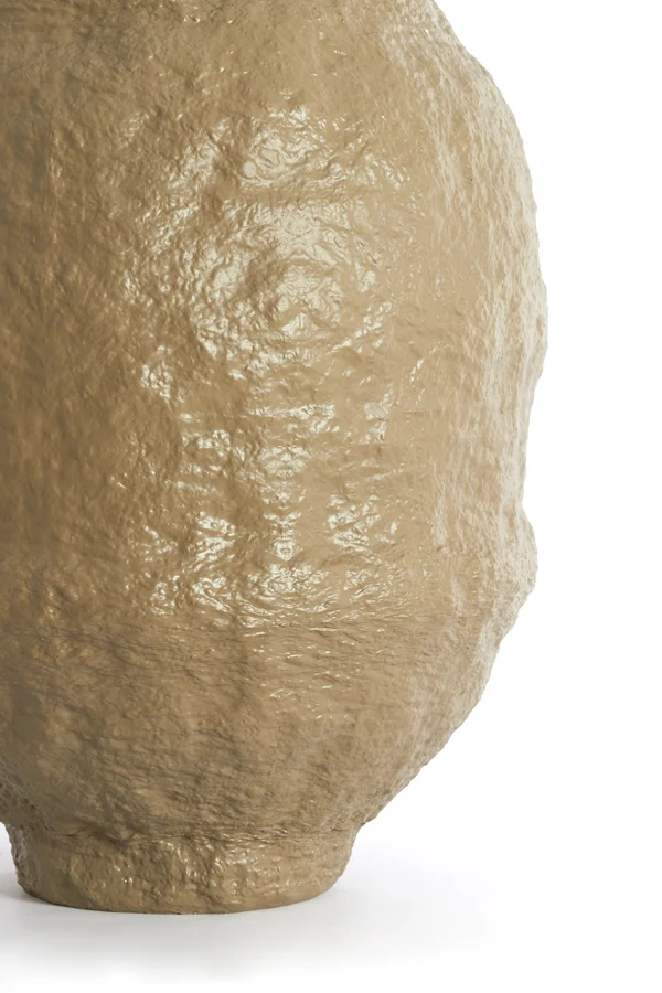 Vase deco 45x60 cm LEANO matt taupe