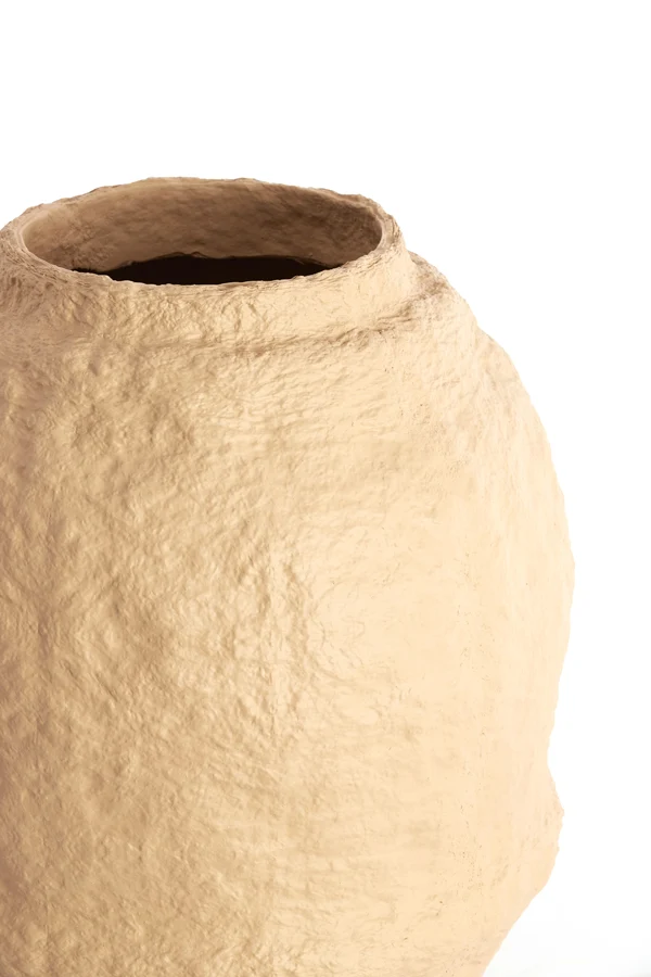 Vase deco 45x60 cm LEANO matt natural-pink