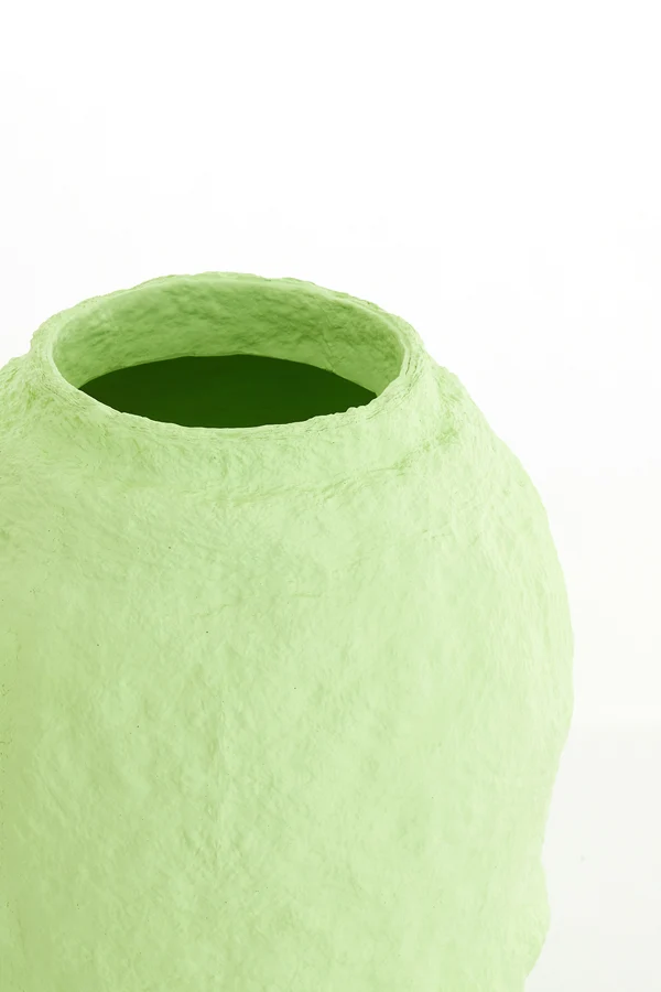 Vase deco 45x60 cm LEANO matt mint green