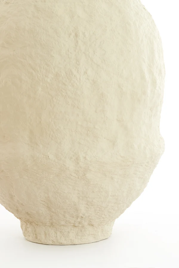 Vase deco 45x60 cm LEANO matt beige