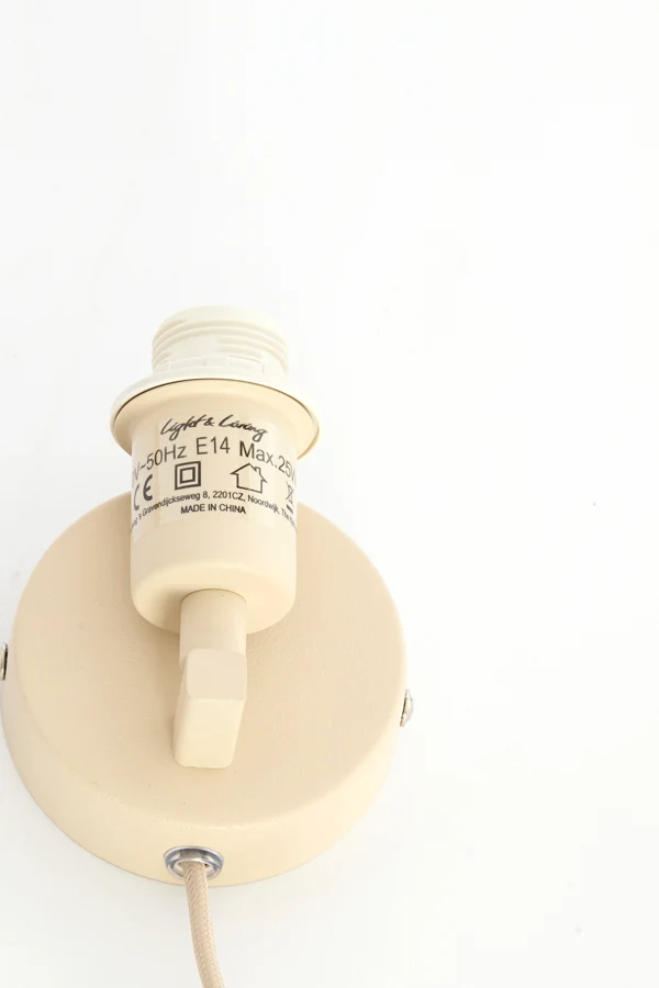 Wall lamp 15x10x30,5 cm VERDANTIA raffia natural