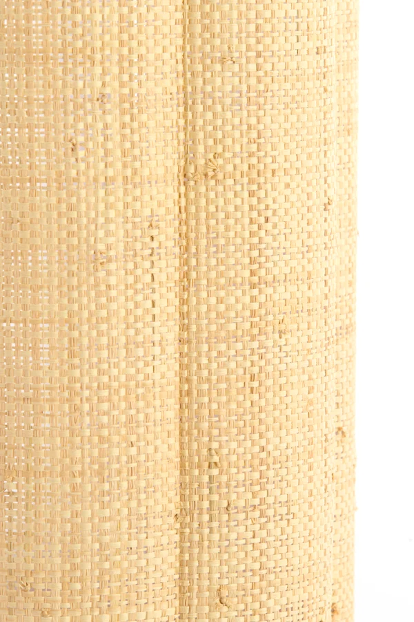 Wall lamp 15x10x30,5 cm VERDANTIA raffia natural