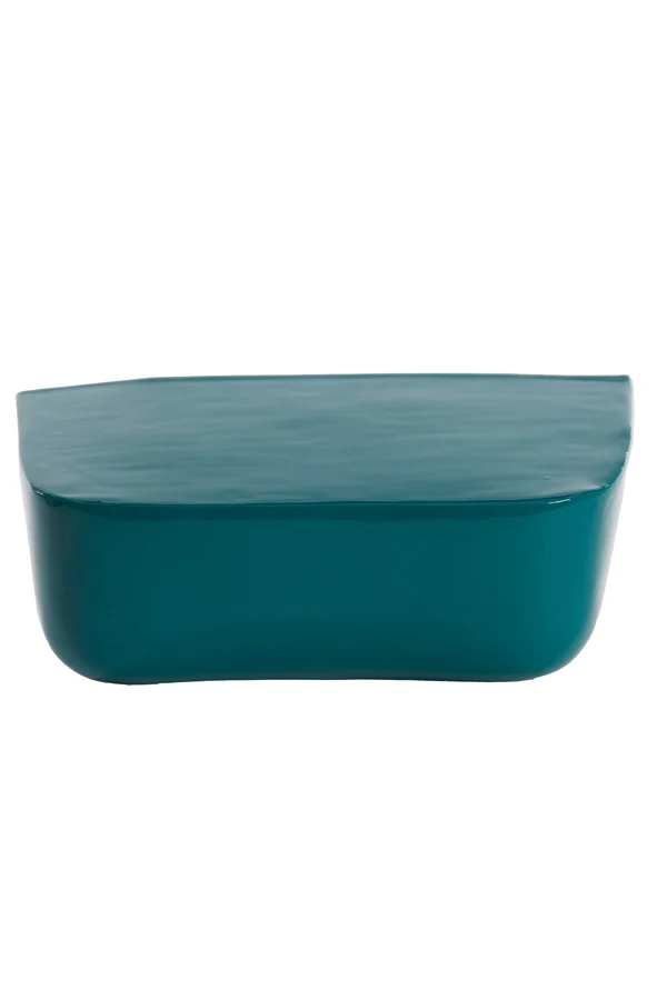 Wall shelf 32,5x14x18 cm ADAWA shiny emerald