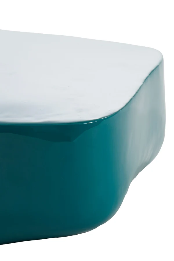 Wall shelf 32,5x14x18 cm ADAWA shiny emerald