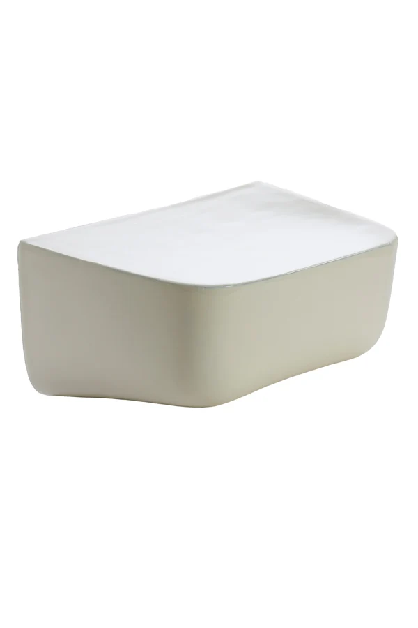 Wall shelf 32,5x14x18 cm ADAWA shiny cream