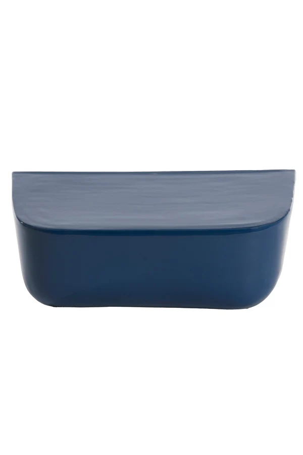 Wall shelf 32,5x14x18 cm ADAWA shiny cobalt blue