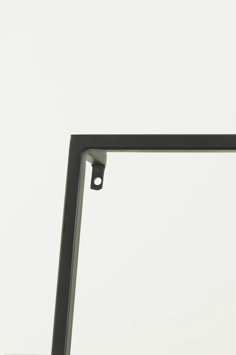 Wall shelf 30x15x50 cm MADDISON wood dark brown