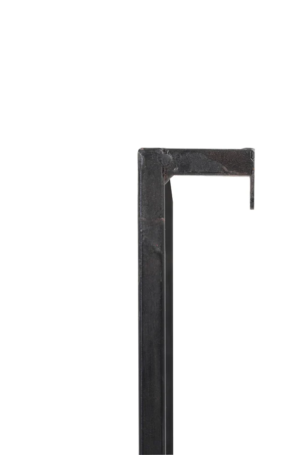Wall shelf 120x18x24 cm MADDISON wood matt black