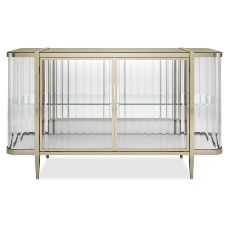 Stop And Stare Cabinet in Gold