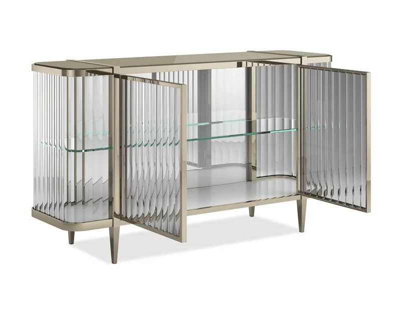 Stop And Stare Cabinet in Gold
