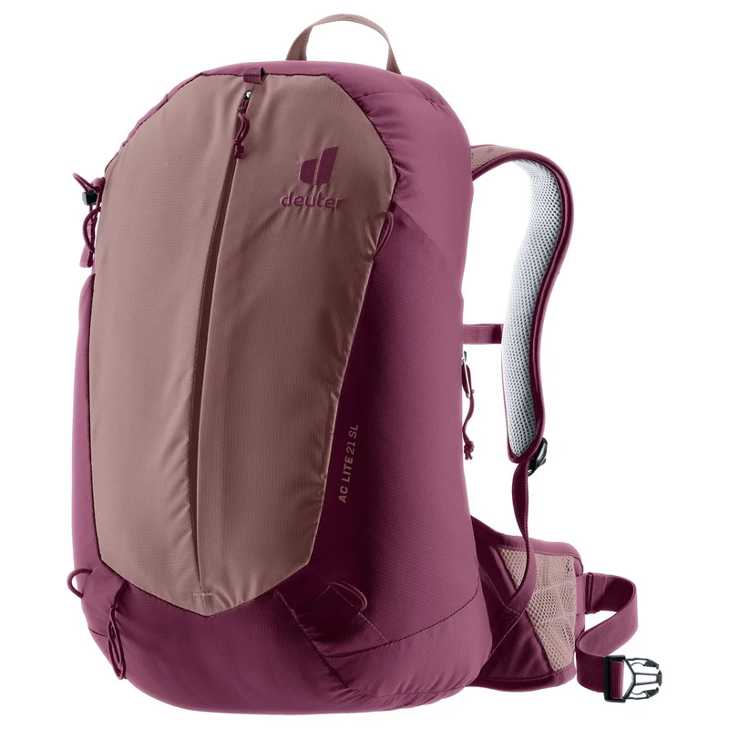 Deuter AC Lite 21 SL - Mochila de senderismo para mujer 48 cm (ashrose-cassis)