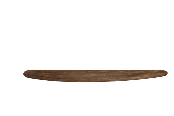 Wall shelf 100x25x3 cm GINOSU matt dark brown