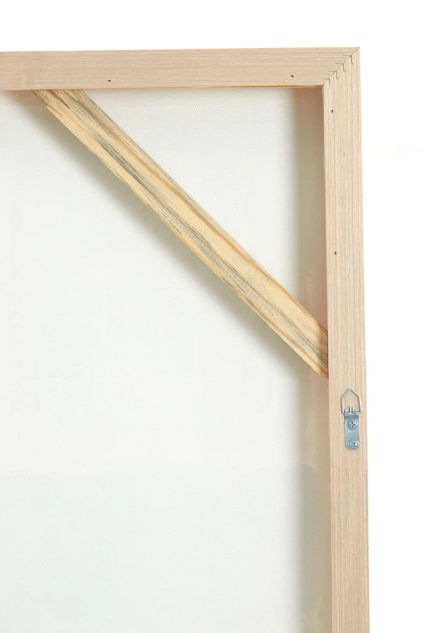 Wall ornament 90x3,5x120 cm MAREYA olive green+cream