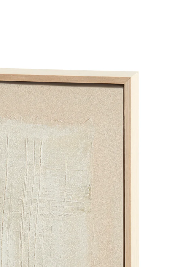 Wall ornament 90x3,5x120 cm MAREYA olive green+cream
