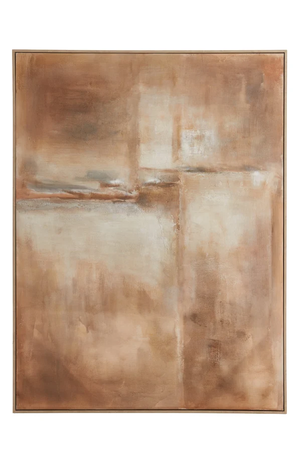 Wall ornament 90x3,5x120 cm MANARO terra+sand