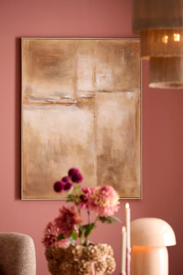 Wall ornament 90x3,5x120 cm MANARO terra+sand